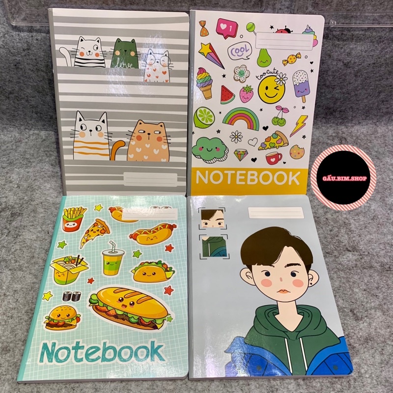 Vở kẻ ngang 120 trang chống loá cao cấp, giấy trắng tự nhiên