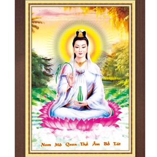 Tranh đính đá Phật Quan Âm Lg1566 chưa đính