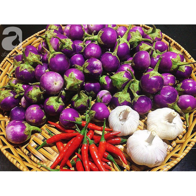 Hạt Giống Cà Pháo Tím Sai Trái