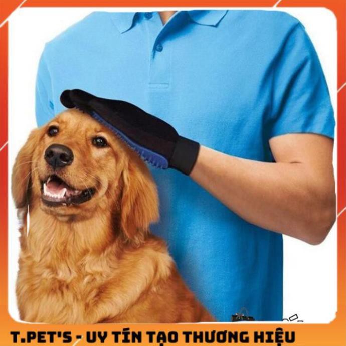 Găng tay chải lông cho thú cưng chuyên dụng