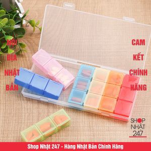 [Hỏa Tốc HN] Hộp đựng thuốc 7 ngày Yamada NỘI ĐỊA NHẬT BẢN