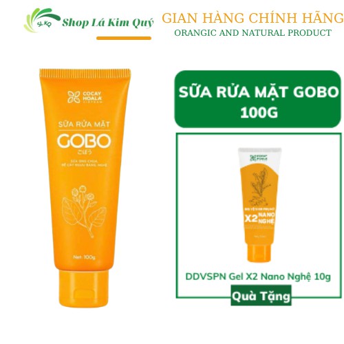 SỮA RỬA MẶT GOBO COCAYHOALA LÀM SẠCH SÂU, KHÔNG GÂY KÍCH ỨNG