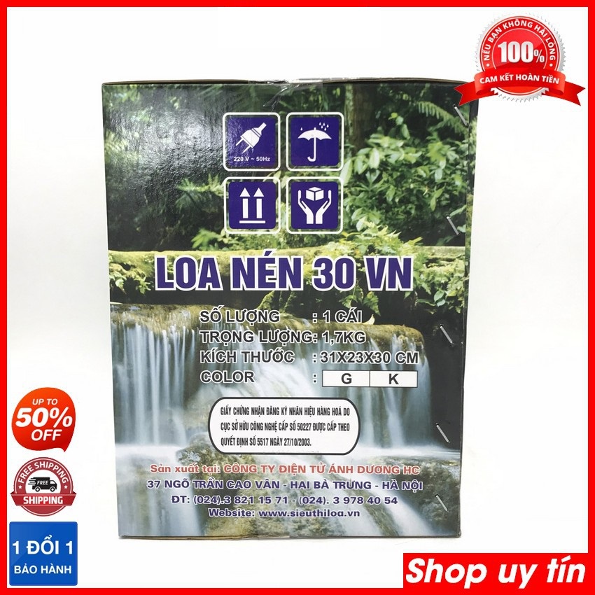 Loa phóng thanh HC 30W chính hãng - Bảo hành 12 tháng