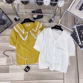 Áo xô tay phồng ( ẢNH THẬT SHOP TỰ CHỤP )