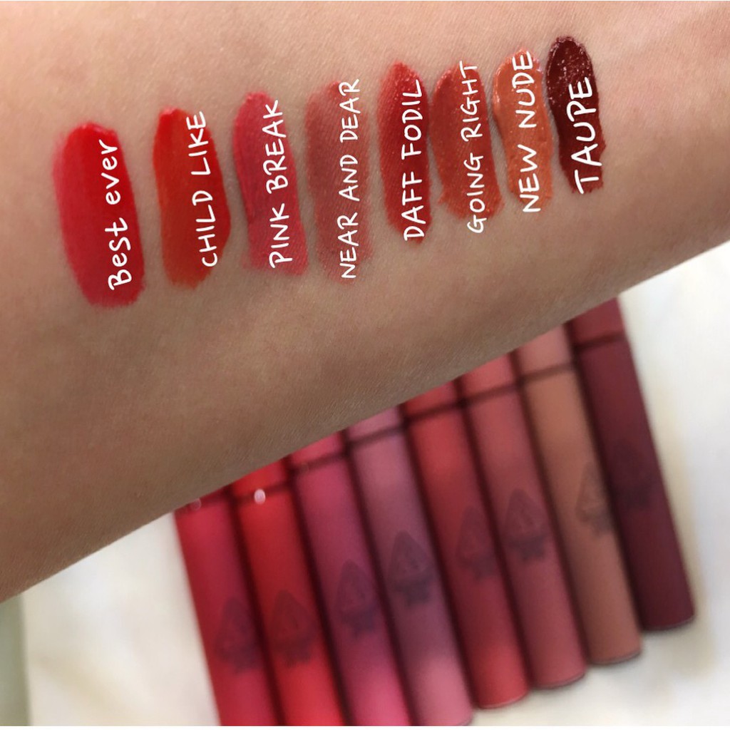 Son kem lì 3CE Velvet Lip Tint | BigBuy360 - bigbuy360.vn