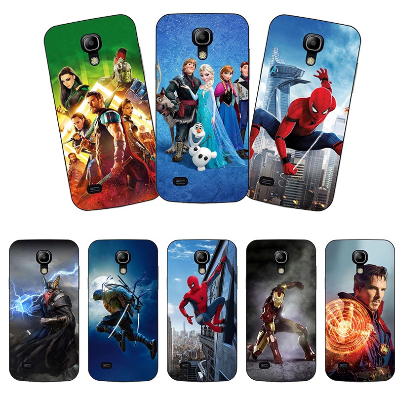 Soft TPU Print Case Cover for Samsung Galaxy S4 Mini /S4Mini GT-I9190 i9195 i9192 Original Phone Cases Silicone Back Covers