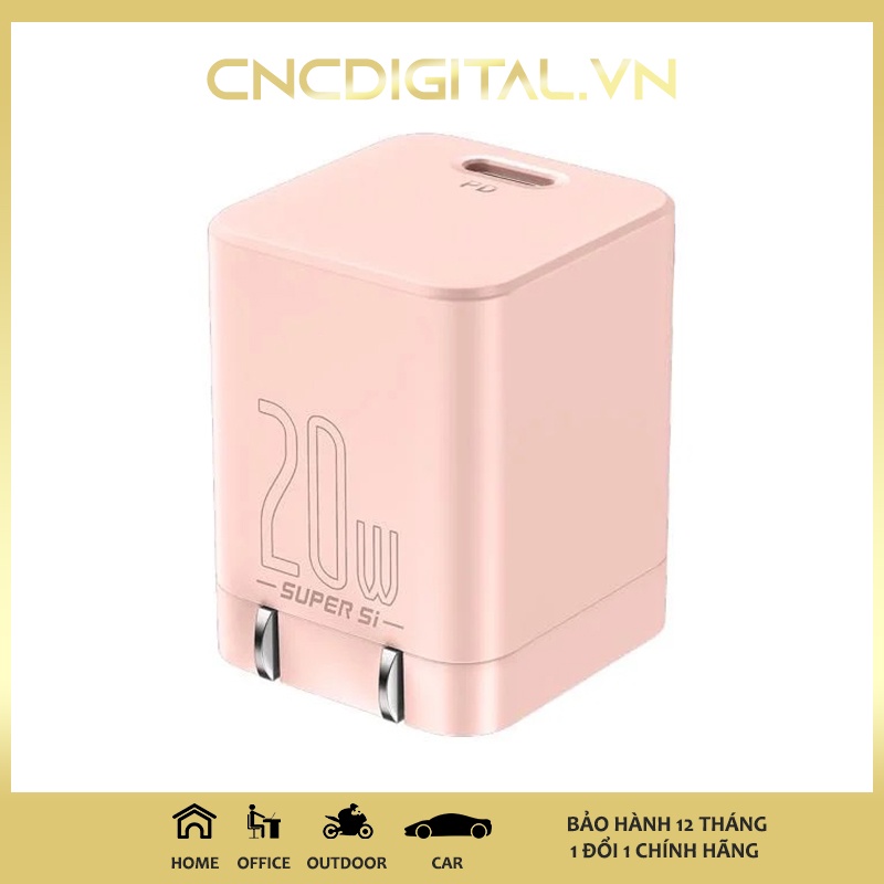 Bộ Sạc Nhanh Kèm Cáp Baseus Super Si Pro Quick Charger 1C 20W