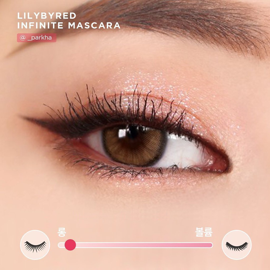 Mascara Lilybyred Am9 To Pm9 Infinite cho lông mi dày và cong