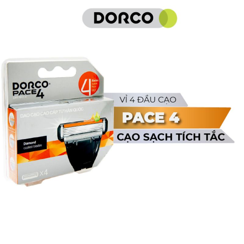 Bộ 4 đầu thay dorco 4 lưỡi