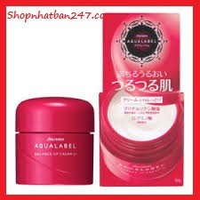 Kem dưỡng Shiseido Aqualabel Moisture Cream màu đỏ 50g - 100% Authentic