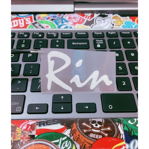 Rinart.vn | Decal sticker ủi nhiệt in theo yêu cầu tên theo mẫu | Logo Sticker Patch in áo ủi trực tiếp lên vải