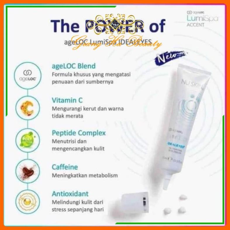 Bộ sản phẩm Chăm Sóc Dành Riêng Cho Vùng Mắt Lumispa Accent & IdealEye_HÀNG CHÍNH HÃNG NUSKIN_Tặng kèm bổng tẩy trang | BigBuy360 - bigbuy360.vn