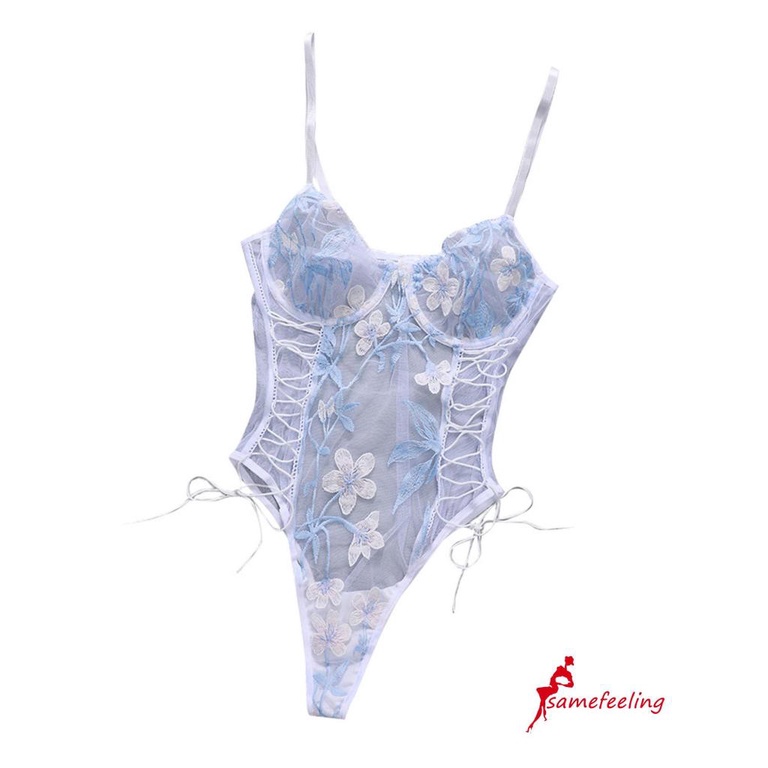 Sf♫Jumpsuit Ren Hoa Thêu Gợi Cảm Cho Nữ
