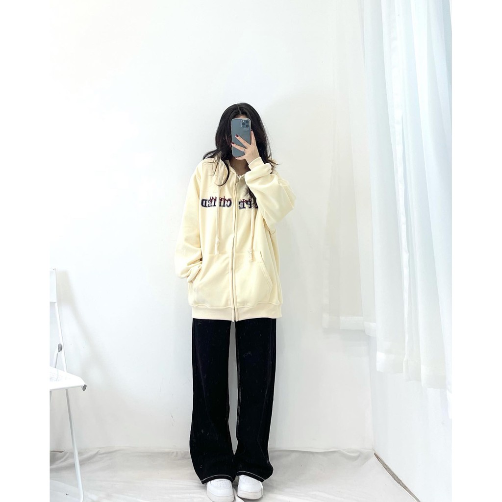(FREESHIP) Áo khoác hoodie nỉ UNSPE miho house