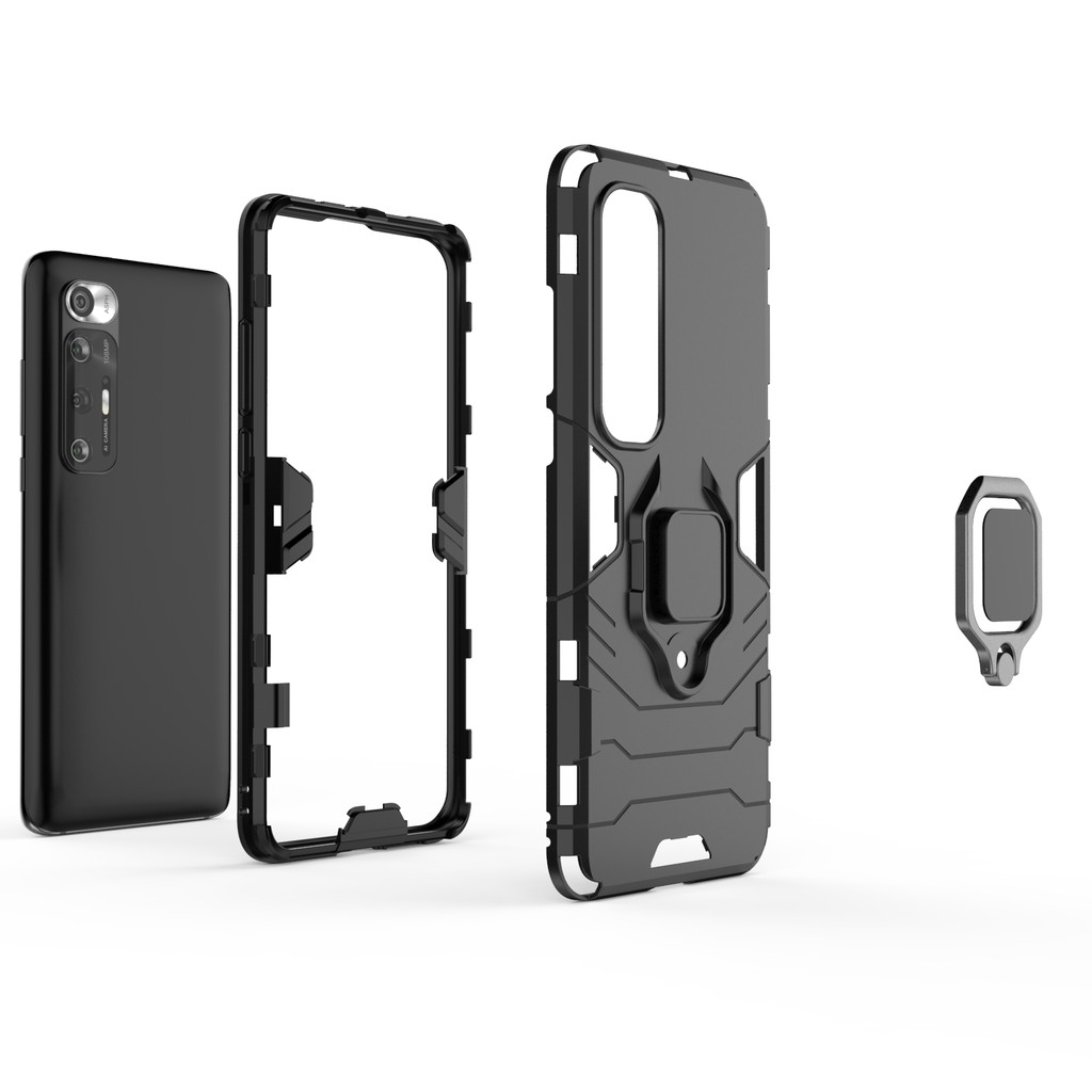 ỐP LƯNG XIAOMI MI 10S IRON MAN IRING CHỐNG SỐC CAO CẤP NHẪN HÚT Ô TÔ