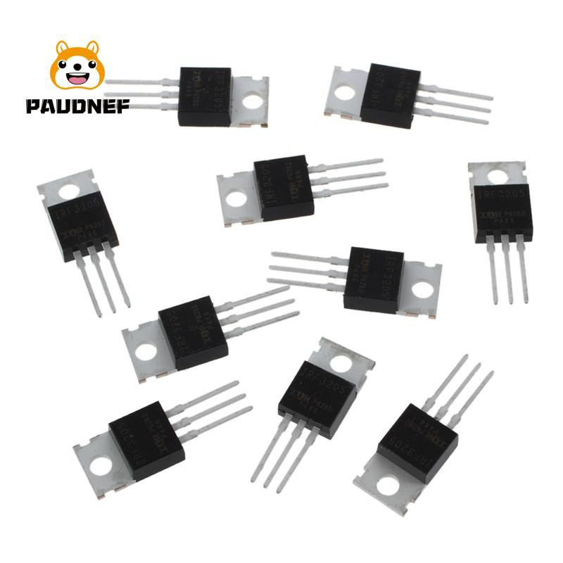 10pc IRF3205 IRF3205PBF Fast Switching Power Mosfet Transistor / N Channel T0220