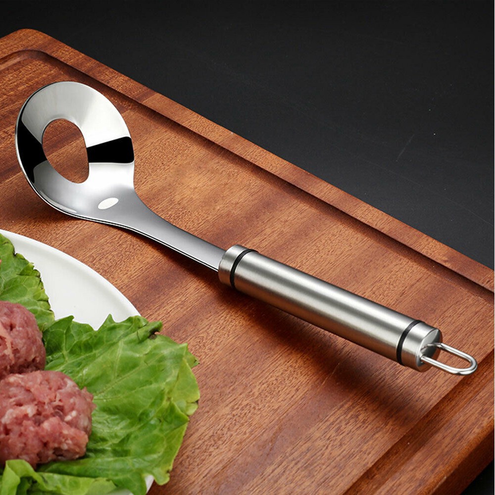 Thìa Làm Thịt Viên, Mọc, Cá Viên Inox Cao Cấp có sẵn