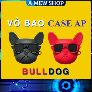 [ GIÁ RẺ ]Vỏ ốp case a.i.r.p.o.d bảo vệ bao đựng tai nghe không dây bluetooth  BULLDOG 1/2/i12/i9/i7/tws chống va đập