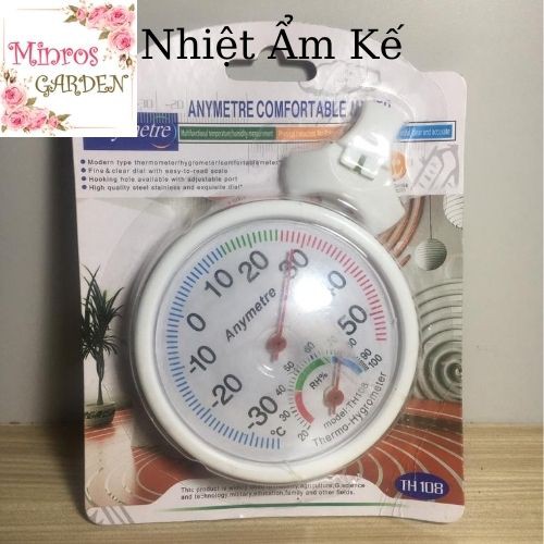 Nhiệt Ẩm Kế Anymetre TH108 - Hai chức năng trong 1