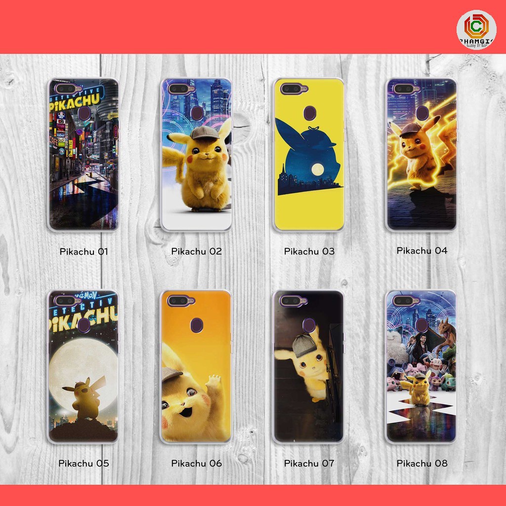 Ốp lưng Oppo F11 / oppo F11 pro hình pokemon Pikachu HOT
