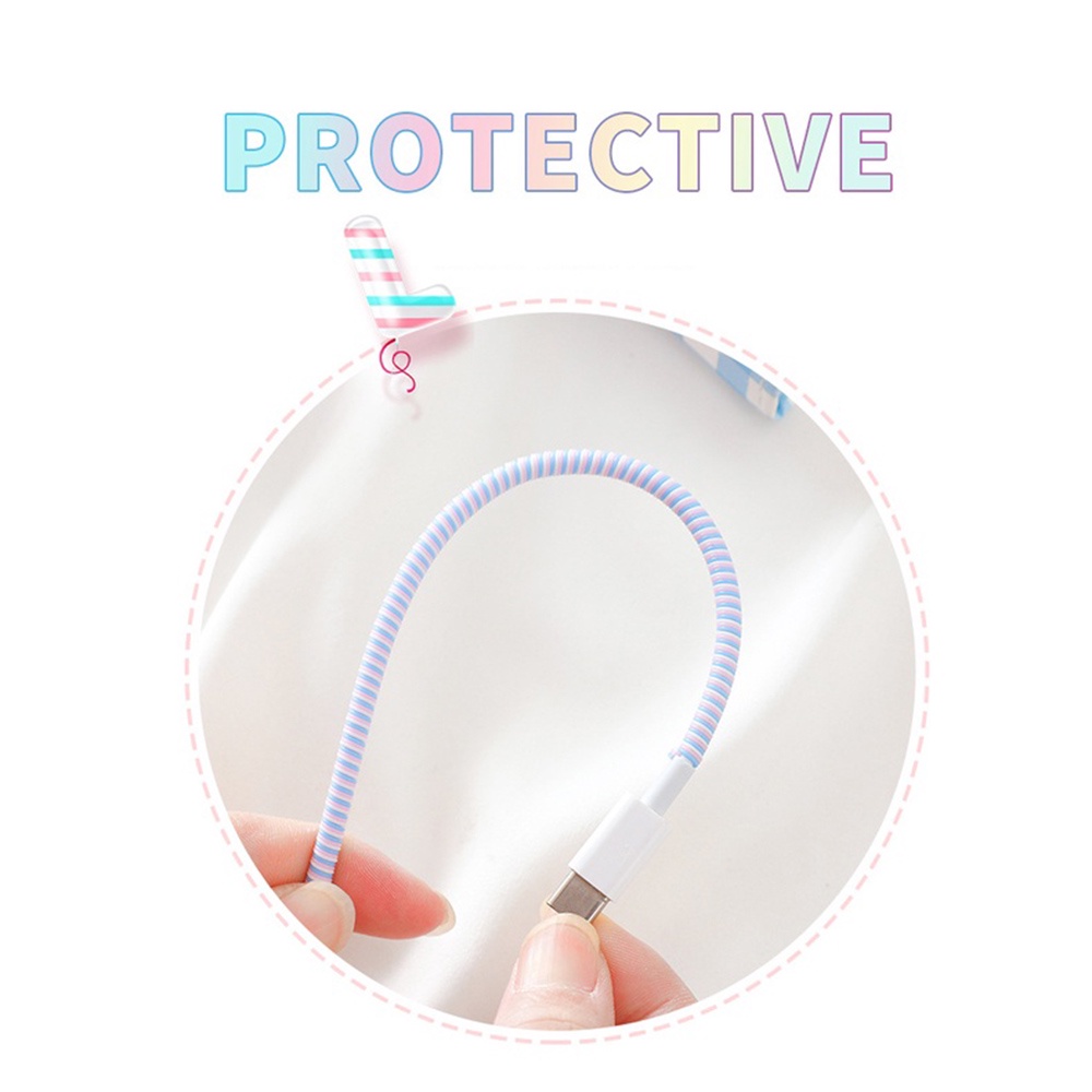 Dây nhựa bảo vệ cáp sạc 2.8M cho máy tính xách tay HUAWAI Xiaomi