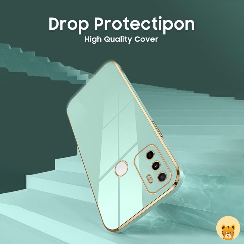 Ốp Điện Thoại Mạ Điện 7 Màu Sang Trọng Đơn Giản Dành Cho Oppo A53 2020