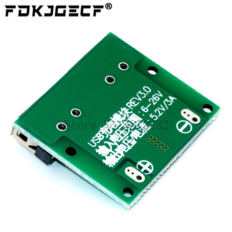 Mô Đun Hạ Áp 9V 12V 24V Xuống 5V DC-DC 3A Sạc Điện Áp 6-26V DC-DC Chuyên Dụng Cho Xe Hơi