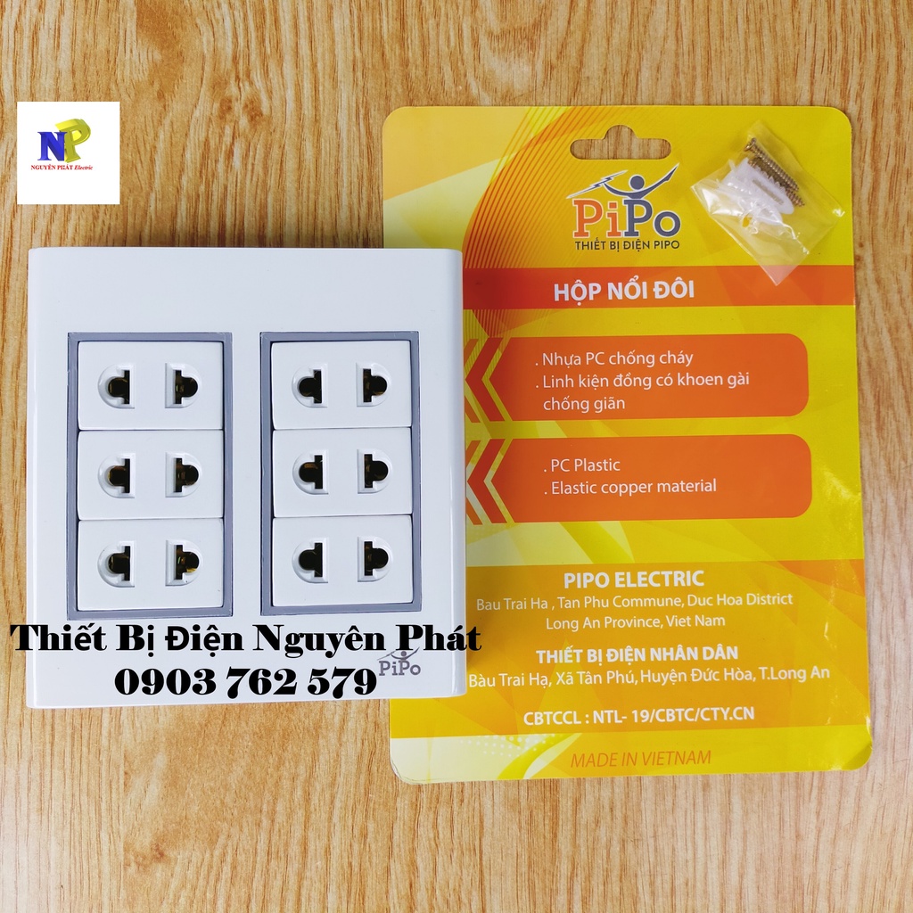 Bảng Điện Taplo Giả Âm Ráp Sẳn PN20 Loại Không Cầu Chì - Hàng Cao Cấp