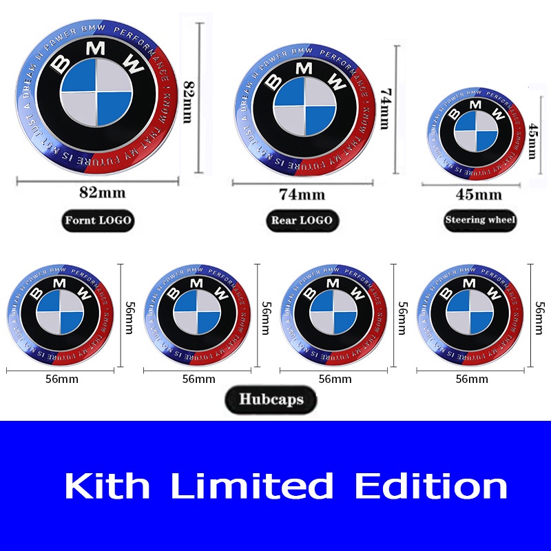 Logo Trang Trí Ngoại Thất Xe Hơi BMW X1 X3 X4 X5 X6 3 5 6 7 Series GT E90 F30 F10 G20 G30