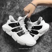 Xả Xả Giày Sneaker Nam Nữ Prophere trắng vạch đen (fullbox+freeship)  Rẻ Vô Địch 2020 new 🍀 Xịn / hot '