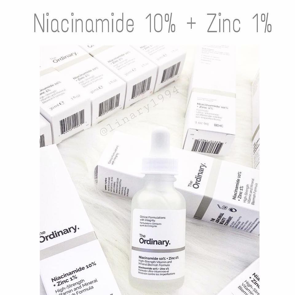 (Có hoá đơn) Serum dưỡng da The Ordinary Niaciamide 10% và 1% Zinc