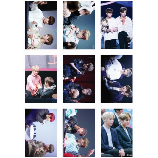 Lomo card 54 ảnh WANNA ONE Couple NIELWINK (Dangniel + Jihoon)