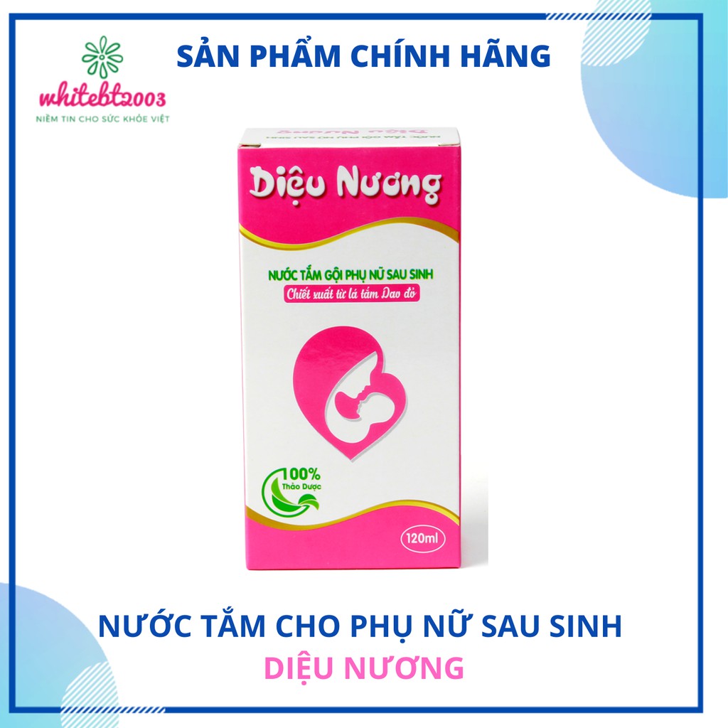 Nước tắm gội cho phụ nữ sau sinh Diệu Nương - bí quyết giúp phụ nữ tự tin hơn và an toàn sức khỏe hơn sau sinh sản