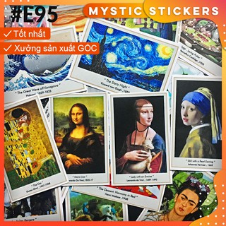 [DANH HOẠ #1]29 Sticker chống nước dán laptop vali xe mũ bảo hiểm nhà cửa hi...