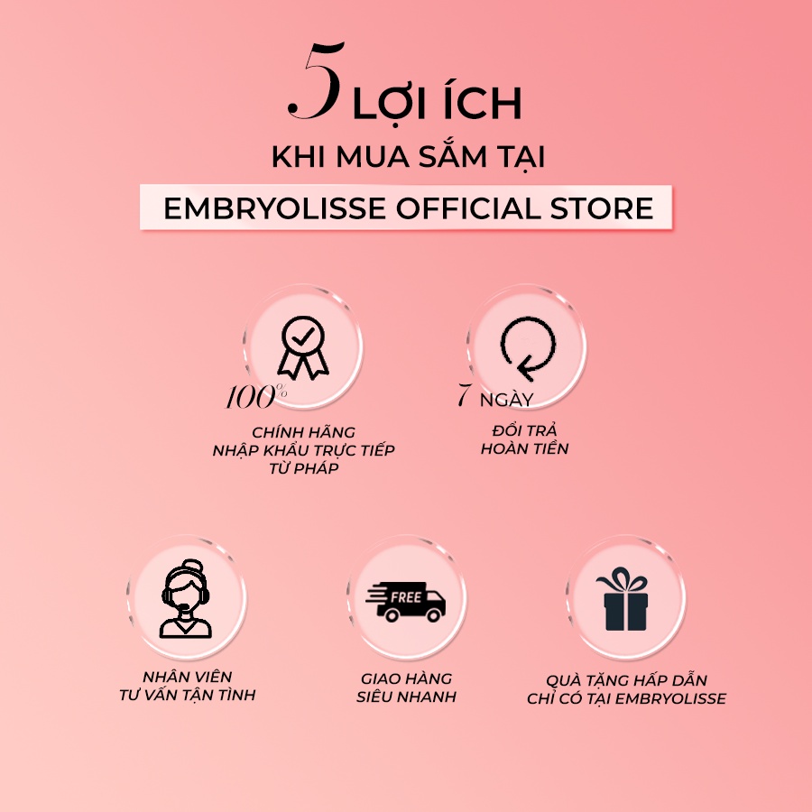 Nước Tẩy Trang Cây Phỉ Embryolisse Micellaire Lotion 100ml