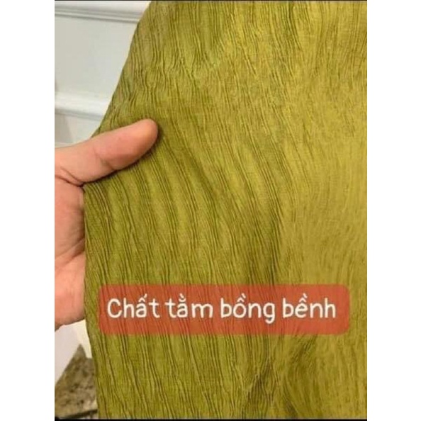 Váy suông tơ dập li 2 lớp mã hàng mới về cực xinh