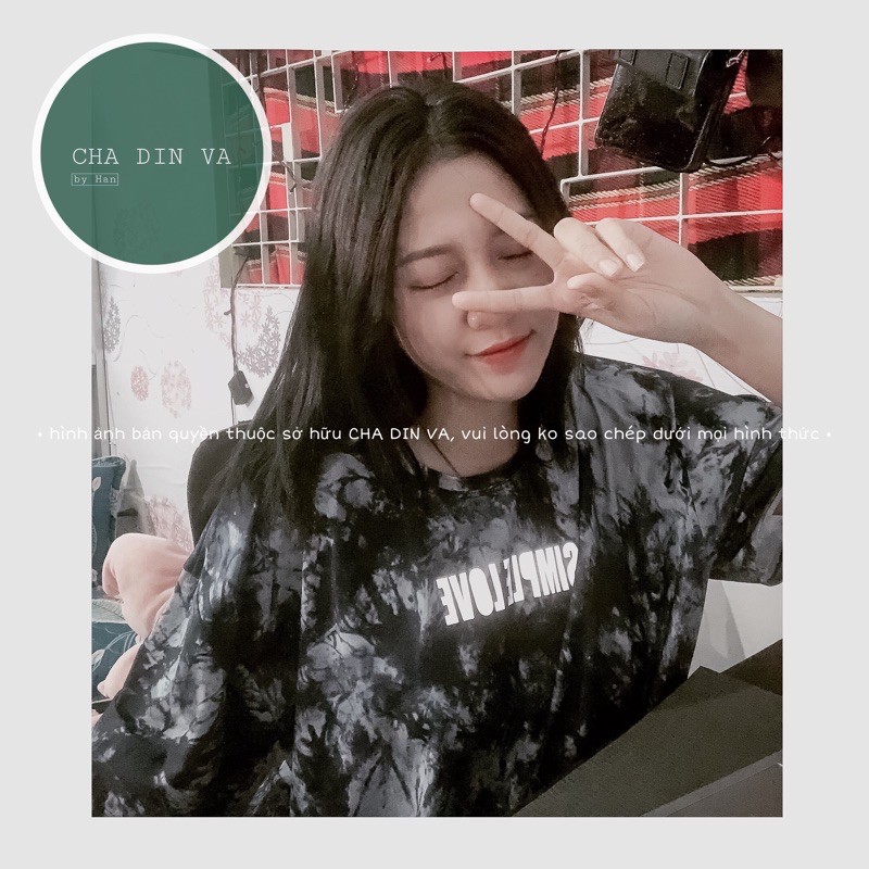 Áo Thun Nam Nữ phản quang Unisex Nam Nữ From rộng tay lỡ -.Áo phông loang màu phản quang hình sói Hàng Cao Cấp | BigBuy360 - bigbuy360.vn