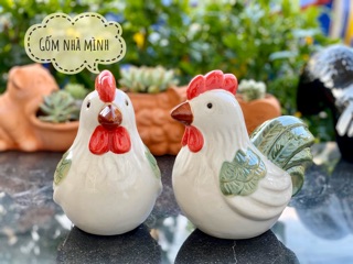 Gà trống men đuôi xanh