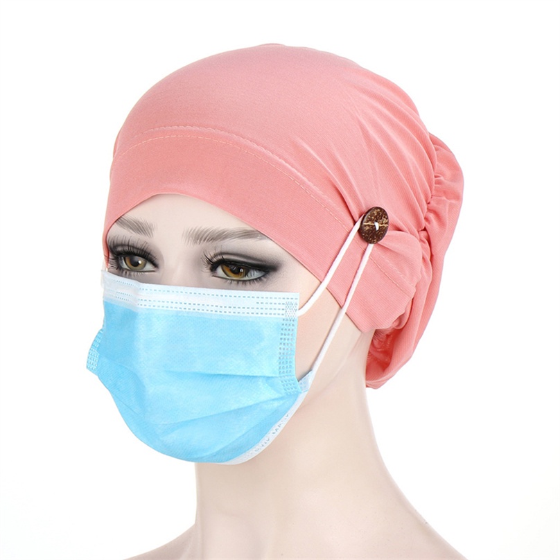 Mũ Trùm Đầu Co Giãn Mềm Mại Phong Cách Hồi Giáo Cho Nữ