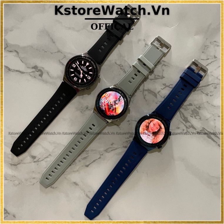 Đồng hồ thông minh Nam Watch 3 Max/HW26 Smart Watch mặt tròn có kho hơn 200 mặt đồng hồ xịn sò có GPS Sạc không dây