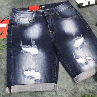 Quần Short Jeans Rách Cá Tính 213