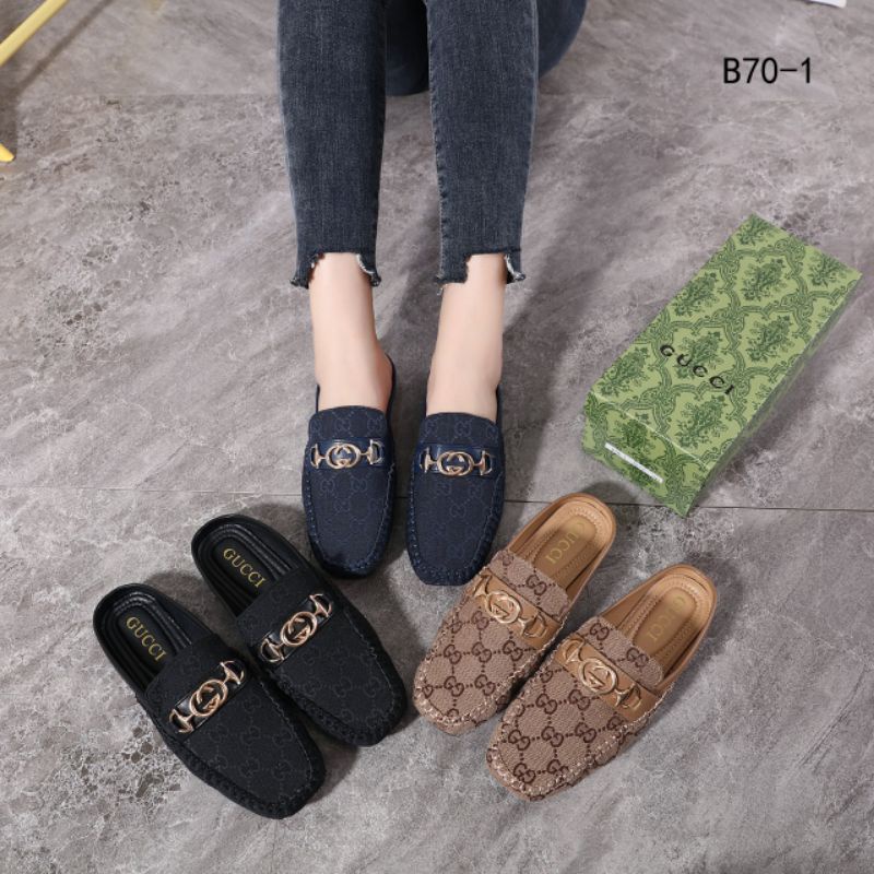 GUCCI Ốp Điện Thoại Vải Canvas Mặt Phẳng Cho Oppo _Xgucci GG B70-1