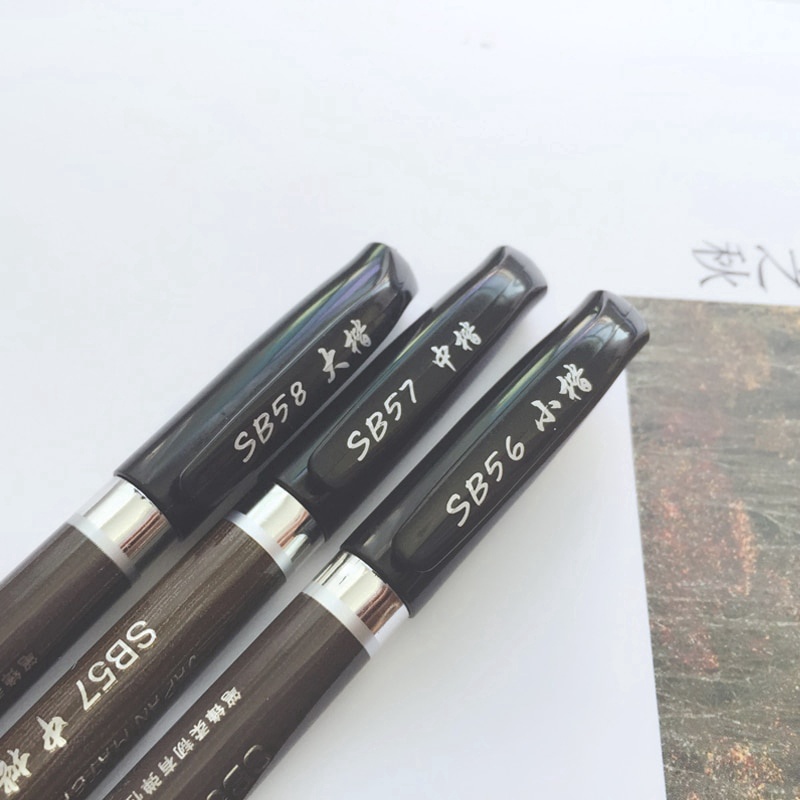 Bộ 3 Bút Lông Viết Chữ Thư Pháp