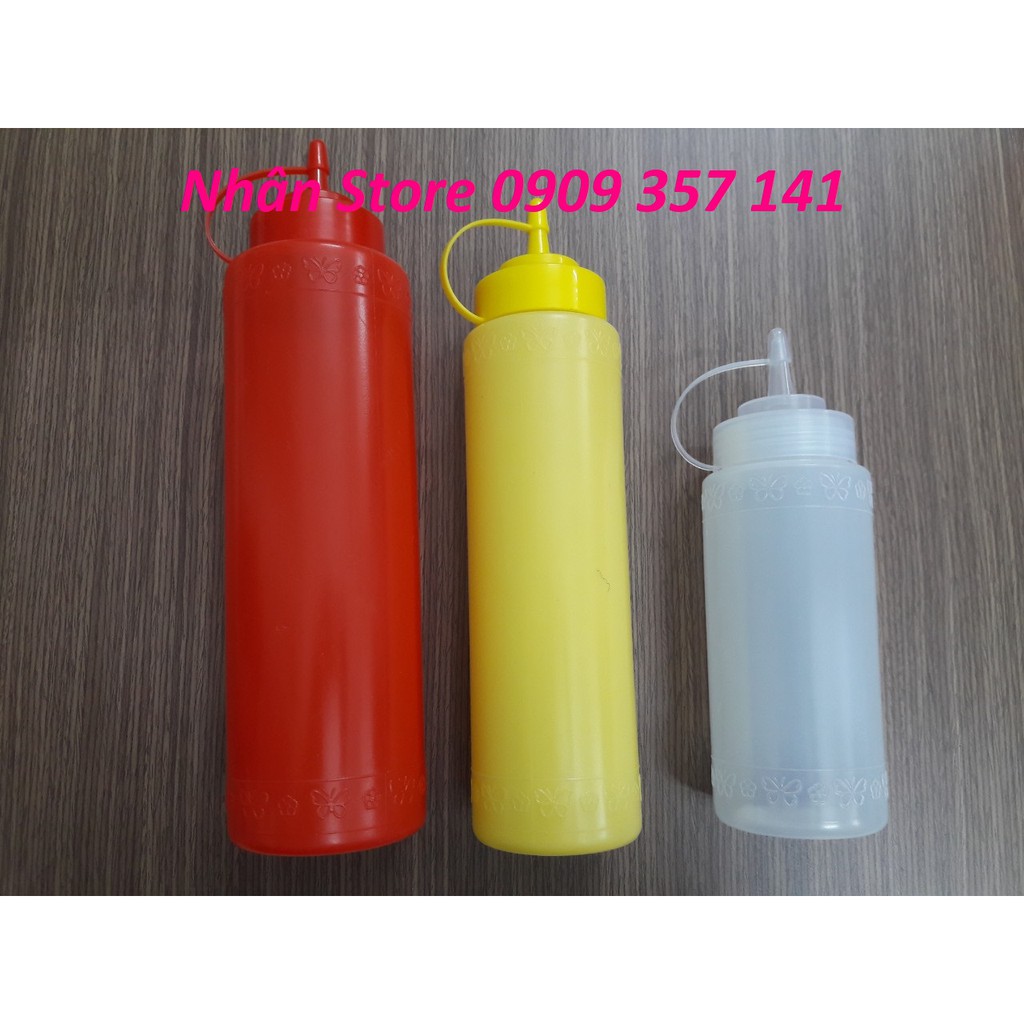 Chai đựng sốt/ tương ớt/mayonnaise