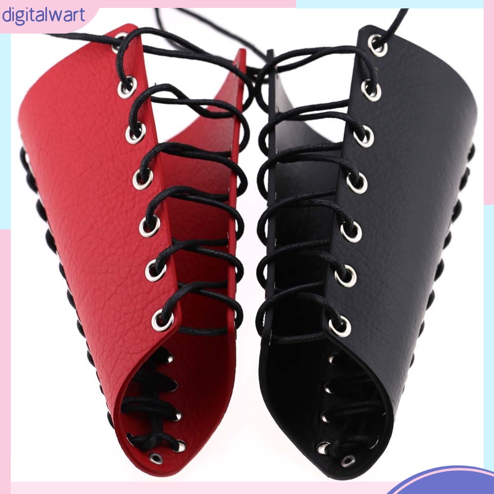 Đai đeo cánh tay bằng da phối dây buộc cá tính cho nam và nữ