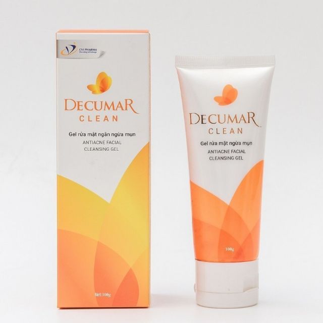 Sữa Rửa Mặt DECUMAR CLEAN 50g va 100g