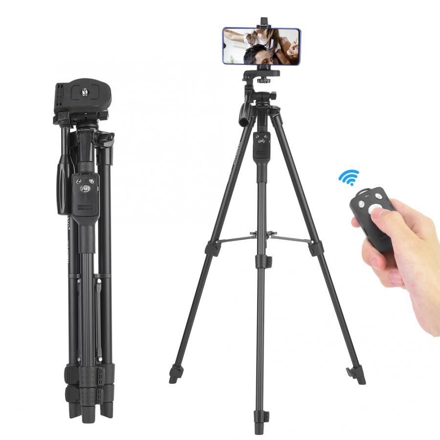 Chân máy cầm tay selfie có thể mở rộng Điều khiển từ xa không dây cho điện thoại Camera tripode camara mini chân máy