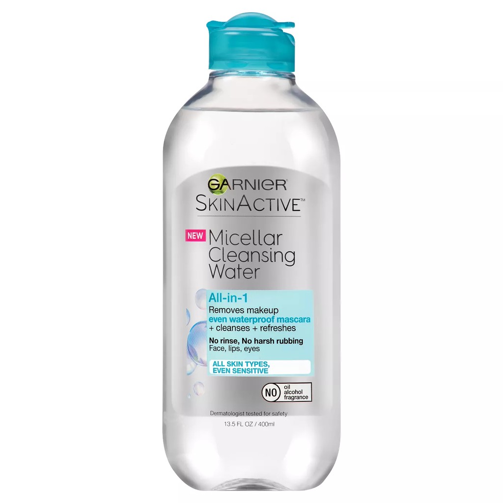 TẨY TRANG: Micellar Cleansing Water All-in-1 Waterproof | GARNIER SkinActive