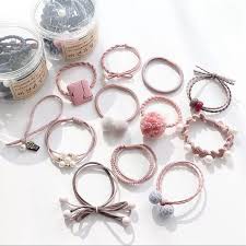 SÉT 12 DÂY CHUN BUỘC TÓC NỮ NHIỀU MÀU CÓ HỘP siêu đẹp | BigBuy360 - bigbuy360.vn