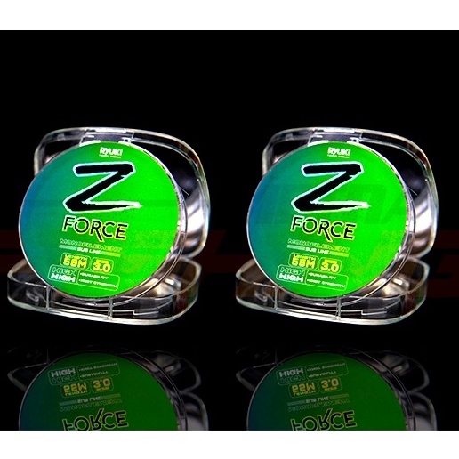 Cước câu cá, dây câu Ryuki Z Force Sub Line 55m chuyên dùng làm dây Thẻo
